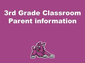 3rd Grade Classroom Parent Information Presentation